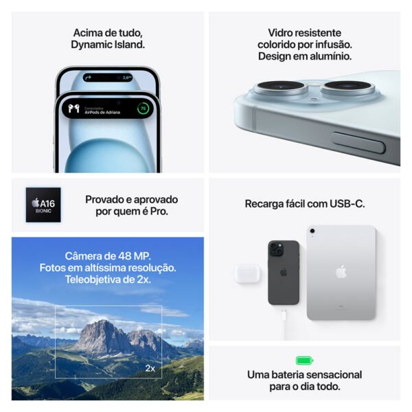 iPhone 15 Rosa - 128GB - Image 5